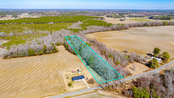 3 Wooded Acres with Power & Road Frontage in Murfreesboro, NC : NC_Northampton_00001