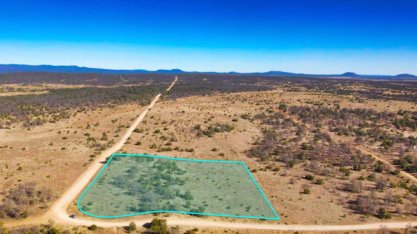5.3 Acres Corner Lot with Road Frontage near El Morro National Monument : NM_Cibola_00070