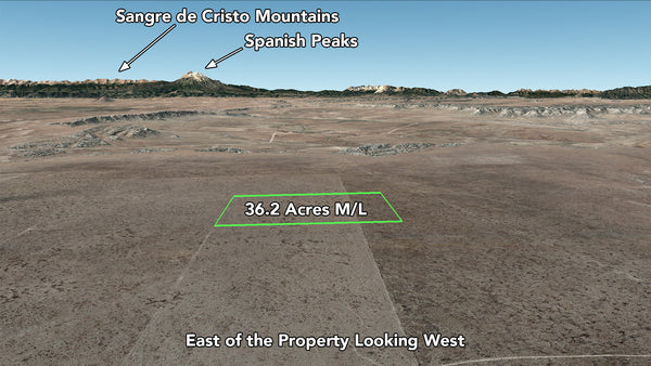 36.2 Acre Ranch in Southern Colorado near Trinidad