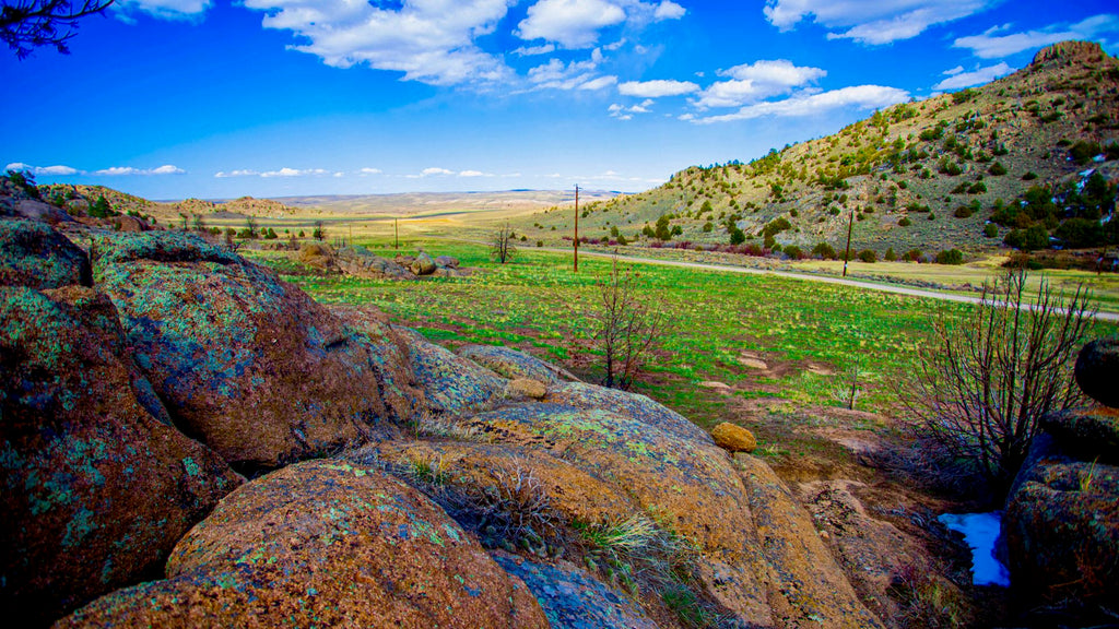 40 Acres with Road Access & Electricity Bordering BLM Land : WY_Carbon_00042