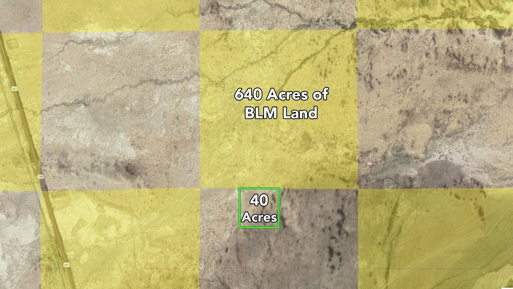 40 Acres near Rawlins, Wyoming adjoining BLM Land near Highway 287